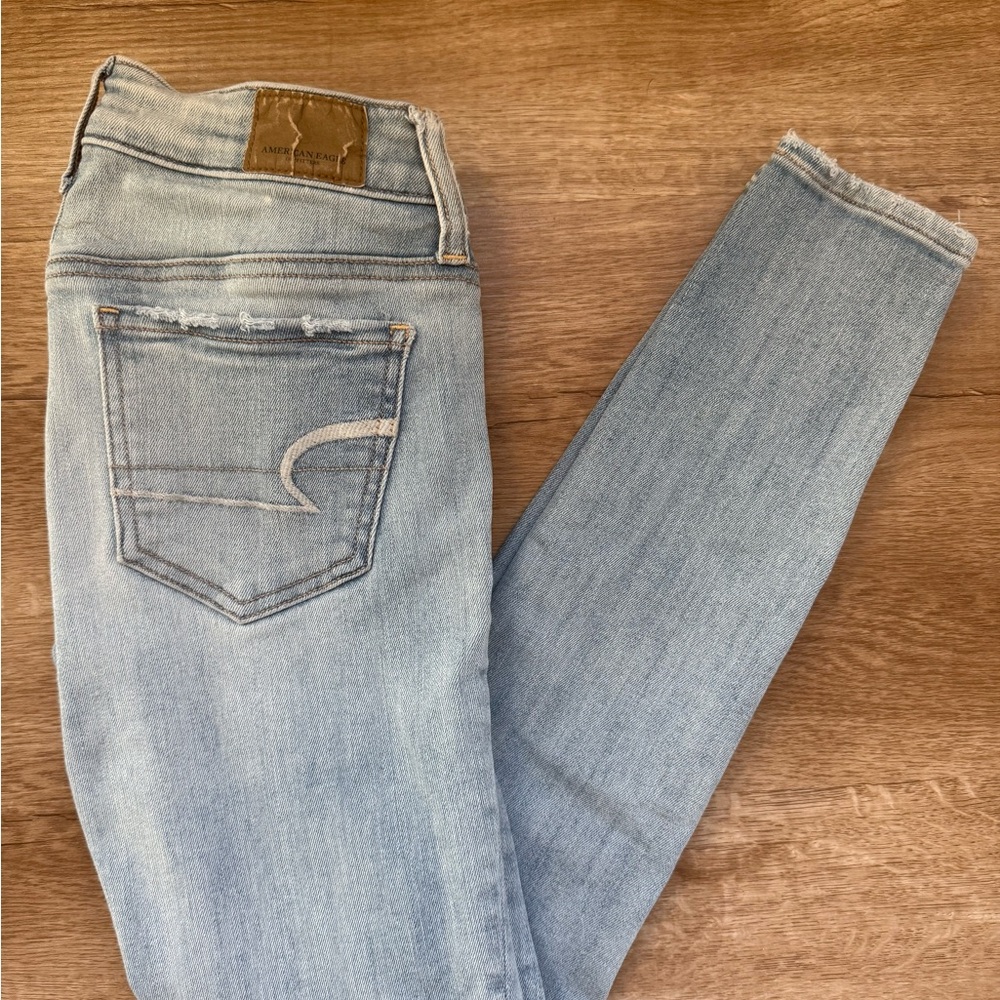 American Eagle Light Blue Women's Jeans